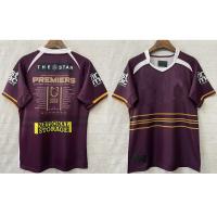 ราคา Brisbane Broncos 2025 เหย้า PREMIERS เสื้อรักบี้ชุดกีฬาลําลองเสื้อรักบี้ s-5xl (27643455721)