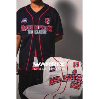 ราคา WARRIX Jump AC Baseball Shirt Black (25365945225)