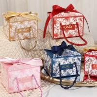 ราคา กล่องของขวัญ ลายดอกไม้+ริบบิ้น (1 ใบ) ใส่ของชำร่วยงานมงคลต่างๆ เช่น งานบวช งานแต่ง ขึ้นบ้านใหม่ (24011144131)