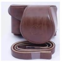 ราคา กระเป๋ากล้องหนัง PU สำหรับกล้อง Sony Alpha A6000, A6300, Nex6 ขนาดเลนส์ 16-50 มม. สีน้ำตาลเข้ม (0859) (22854560407)