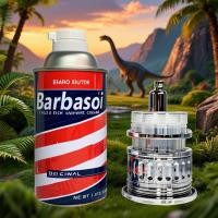 ราคา Jurassic Park ภาพยนตร์ Prop เดสก์ท็อปเครื่องประดับ Barbasol Dennis Nedry ไดโนเสาร์ DNA หลอด Jar กระป๋องตกแต่งเครื่องประดับตู้แช่แข็ง Jar เครื่องประดับตกแต่งคริสต์มาสของขวัญ (41408923343)