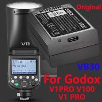 ราคา 100% Original GODOX VB30 7.2V2980mAh Speedlight แฟลชแบตเตอรี่ลิเธียมสําหรับ Godox V1PRO V100 V1 PRO กล้อง Speedlite แฟลชแบตเตอรี่ (28042448788)