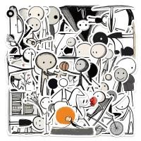 ราคา สติ๊กเกอร์ลายการ์ตูนตัวการ์ตูนเรียบง่าย 50 ชิ้น เหมาะสําหรับตกแต่งแล็ปท็อป หมวกกันน็อค เดสก์ท็อป แก้วน้ํา กันน้ํา สติ๊กเกอร์ DIY Handbook Sticker Pack (50850676822)