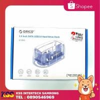 ราคา Orico HDD Docking 6139U3 USB 3.0 โอริโก้ด๊อกกิ้ง สำหรับ HDD/SSD ขนาด 2.5"-3.5" (เคสใส) (5836241681)