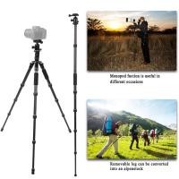 ราคา Muswanna-th zomei q666c คาร์บอนไฟเบอร์สีดำพกพาการเดินทางลูกขากลับหัวขาลูกขากลับสำหรับกล้องดิจิตอล DSLR (44304309489)