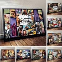 ราคา Grand Theft Auto: Vice City โปสเตอร์เกมพิมพ์ภาพวาดผ้าใบ Wall Art GTA 5ภาพสำหรับ Modern GAMING ห้องนั่งเล่น Home Decor cnrp (29505533525)