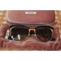 ราคา used like new แว่นกันแดดยี่ห้อ Miu Miu ของแท้จาก shop ไทย (6538718778)