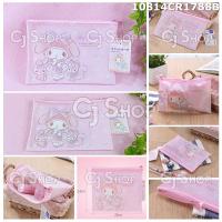 ราคา กระเป๋าสตางค์เครื่องสําอาง Melody [Sanrio License] 10814 (20174162519)