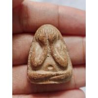 ราคา พระปิดตาเนื้อดินเก่าๆ หลังยันต์พุดซ้อน ไม่ทราบที่ (25378384660)