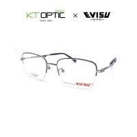 ราคา **โปรโมชั่นพิเศษ** EVISU แว่นตาทรงสี่เหลี่ยมผืนผ้ากึ่งไร้ขอบ รุ่น 3113 (แถมฟรี! คูปองส่วนลดเลนส์ 55 %) (23882142452)