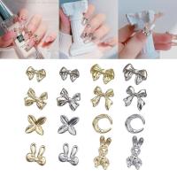 ราคา Cozy Nail Art Decals 3D Metal Nail Studs Design Decor Nail Art Charms Nail Art Jewels (43766614713)
