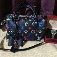 ราคา กระเป๋าหลุยส์ วิตตอง มัลติคัลเลอร์ หมอน 10" (41353066800)