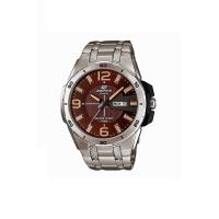 ราคา Casio EDIFICE ANALOG นาฬิกาผู้ชาย สายสแตนเลส รุ่น EFR-104D-5AVUDF (4828681420)