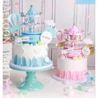 ราคา ดนตรี ม้าหมุน สําหรับตกแต่งเค้กท็อปเปอร์หรือของเล่นกล่องดนตรี (26667008138)