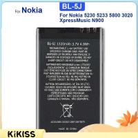 ราคา 1320mAhแบตเตอรี่ BL 5J BL-5J สำหรับ Nokia Lumia 520 530 525 X1-01 5230 5233 5235 5800XM X6 C3 5802i (29558033980)