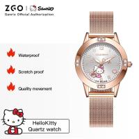 ราคา 【Royal】ZGO x Sanrio Hello Kitty นาฬิกาข้อมือ ฝังเพชร ภาษาอังกฤษ ของขวัญวันเกิด สําหรับแฟนสาว นักเรี (27912028429)