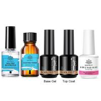 ราคา BORN PRETTY Nail Gel Polish Matte Top and Base Coat Set Nail Primer Prep Dehydrator (23584710753)