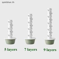ราคา Qukiblue.th ระบบปลูกไฮโดรโปนิกส์ในร่มกลางแจ้งบ้าน Grow สมุนไพรแนวตั้ง Garden Tower ปลูกผักหม้อชุด DIY TH (44468332646)