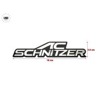 ราคา โลโก้รถยนต์ AC SCHNITZER อะลูมิเนียม 3D 16 x 3.5 cm (29088843988)