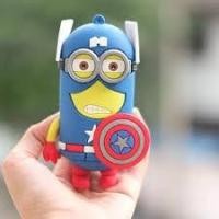 ราคา Powerbank แบตสำรองมินเนี่ยน พาวเวอร์การ์ตูน พาวเวอร์แบงค์ราคาถูก แบตสำรอง (686708852)