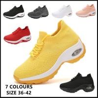 ราคา 【Lok_Leo】รองเท้าผ้าใบ รองเท้าวิ่งลําลอง พลัสไซซ์ 7 สี สําหรับผู้หญิง ไซซ์ 35-43 พร้อมส่ง (17603850637)