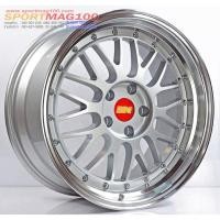 ราคา ล้อแม็กซ์ LM สีไฮเปอร์ซิลเวอร์ขอบกระจก F8 R9 -18นื้ว 5รู114/112 ET35[19596] (24253198922)