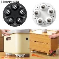 ราคา IFFINE 4 ชิ้นขาเก้าอี้เฟอร์นิเจอร์เคลื่อนย้ายได้ Heavy Duty 360° หมุนกาวตนเองล้อล้อ,ทนทาน5ลูกปัดซูเปอร์รับน้ําหนักสากลเฟอร์นิเจอร์แผ่นเท้าเฟอร์นิเจอร์ (43261350483)