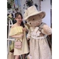 ราคา กระเป๋าสะพาย Michael Kors สีชมพูใบเล็ก ใส่มือถือ และกระเป๋าตังค์ใบสั้นได้ สภาพ98%(ชุด Shopee:Karnkao) (13440067286)