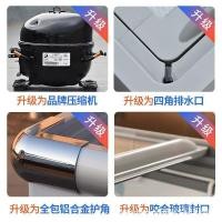 ราคา ตู้โชว์ตู้แช่แข็งตู้แช่แข็งตู้แช่แข็งเชิงพาณิชย์ในครัวเรือนความจุขนาดใหญ่ตู้แช่แข็งเชิงพาณิชย์แนวนอนตู้เย็นซูเปอร์มาร์เก็ตแช่เย็นไอศครีม98 (46100699344)