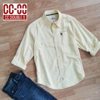 ราคา เสื้อเชิ้ตผู้ชาย CC-OO #เสื้อมือสอง สภาพดี CC OO (3245310671)