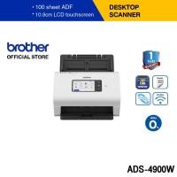 ราคา Brother ADS-4900W เครื่องสแกนเอกสารสำหรับองค์กรProfessional High Speed Desktop Scanner (21302860207)