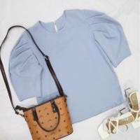 ราคา เสื้อแฟชั่นแขนตุ๊กตาผ้าหางกระรอก (4973637635)