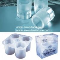 ราคา (มือ2) แม่พิมพ์น้ำแข็ง แก้ว shots แบบซิลิโคน (1689304818)