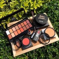 ราคา รวมเซตโทนอิฐสีสวยมาก เซต 6 ชิ้น จบในเซตเดียว อายแชโด ลิปสติกบรัชออนรองพื้นตลับแป้งคุมมัน ดินสอเขียนคิ้ว (1517897013)