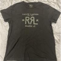 ราคา เสื้อยืดย้อนยุคและอินเทรนด์สีดำจาก RRL ทำจากผ้าฝ้าย 100% (40624599849)