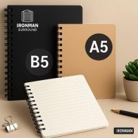 ราคา สมุดสันห่วง ปกดำ ปกน้ำตาล A5 B5 มีเส้น ตาราง เส้นกริด สมุดบันทึก สมุดจด เส้นกราฟ สมุดโน๊ต เลคเชอร์ ไดอารี่ ถนอมสายตา DIY (19355945299)