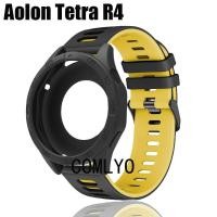 ราคา สําหรับ Aolon tetra r4 สายรัดป้องกันกรณีกันชนสมาร์ทนาฬิกา tetra r4 ฝาครอบซิลิโคนป้องกันหน้าจอ (24290029490)