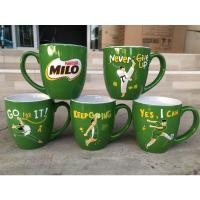 ราคา แก้วร้อนไมโล MILO ใบใหญ่ หนา (19568617436)