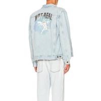 ราคา เสื้อยีนส์ Off-White Blue Oversized Denim Not Real Angel Jacket (43375270528)