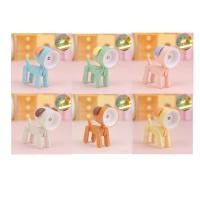 ราคา โคมไฟ LED รูปน้องหมา ดัดแขน-ขาได้ พร้อมถ่านกระดุม (สีฟ้า,สีเขียว,สีชมพู,สีครีม,สีส้ม,สีเหลือง) (23640651351)