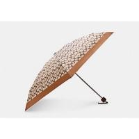 ราคา Coach แท้% พร้อมส่งUv Protection Signature Mini Umbrella (22375632014)