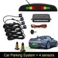 ราคา เซ็นเซอร์ถอยหลัง 4จุด มีเสียงเตือนเวลาถอย เซ็นเซอร์ถอยหลังติดรถยนต์ parking sensor /1787 (21150252134)
