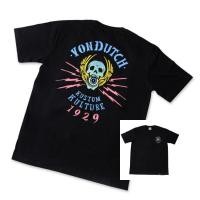 ราคา ร้อน a เสื้อยืด ลาย vondutch kulture 1929 skull eyes - vondutch สําหรับขี่รถจักรยานยนต์ (23786411927)