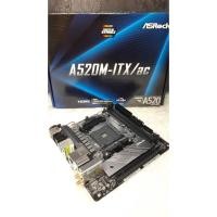 ราคา MAINBOARD (เมนบอร์ด) AM4 ASROCK A520M-ITX/AC (21251553778)