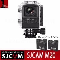 ราคา SJCAM M20 เมนูไทย (Black)+Battery (754367808)
