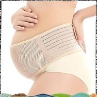 ราคา เข็มขัดพยุงครรภ์ Breathable การตั้งครรภ์ Belly Band เครื่องผูกหน้าท้องปรับกลับ/กระดูกเชิงกราน- L (43322789174)