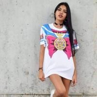 ราคา เสื้อยืด ลายชุดเซเลอร์มูน (1622031908)