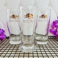 ราคา แก้วเบียร์คิริน KIRIN โลโกสีทอง SET 3 ชิ้น มือสอง จากญี่ปุ่น (29608374769)