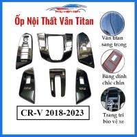 ราคา Cr-v CRV 2018-2019-2020-2021-2022-2023 ผ้าคลุมภายในลาย Titanium ป้องกันรอยขีดข่วนและสวยงาม (27277668307)