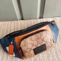 ราคา Coach C2724 Track Belt Bag In Colorblock Signature Canvas กระเป๋าคาดอก